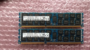 ★SK hynix PC3L-12800R 16GB×2枚（32GB) 動作確認済☆サーバー、ワークステーション用！！