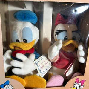 ディズニー Disney antique doll アンティークドール ディズニーキャラクター friendly couple ドナルドダック デイジーダック の画像3