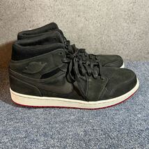 ナイキ NIKE AIR JORDAN 1 MID NOUVEAU エアジョーダン1ミッドヌーボー 629151-001 ブラック ハイカット 32cm タグ有り_画像3