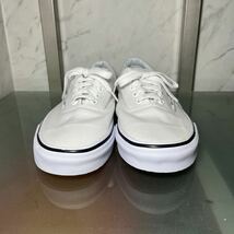 VANS バンズ スニーカー LOW ホワイト 26.5cm 白 オールドスクール 男女兼用 中古現状品 240426M04_画像1