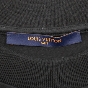 【美品】ルイ・ヴィトン 2022年 レジェンダリーTシャツ クルーネックカットソー メンズ サイズ M ブラック ホワイト 黒 白 LOUIS VUITTONの画像2