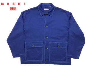 ユニクロ MARNI XL オーバーサイズ ユーティリティ ジャケット UNIQLO マルニ