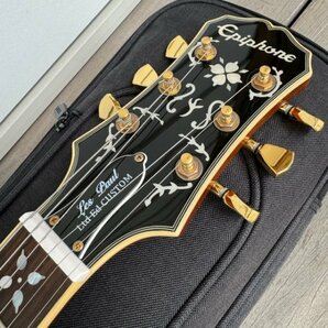 貴重 メンテナンス済 美品 Epiphone CUSTOM SHOP Lee Malia ( BRING ME THE HORIZON ) Signature BMTH Les Paul Custom Artisan エピフォンの画像9