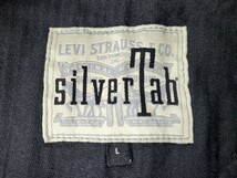 新品デッド levi's silvertab 太畝コーデュロイ オーバーオール 黒 L 00s 00年代 シルバータブ ブラック y2k _画像9