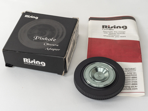 Rising Pinhole Standard ピンホールレンズ 18mm Eマウント用