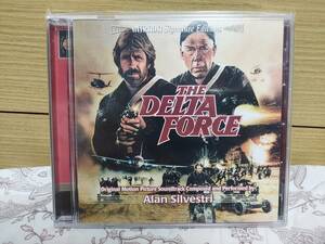 レア 廃盤 デルタ・フォース サントラCD アラン・シルヴェストリ 限定盤 チャック・ノリス alan silvestri delta force