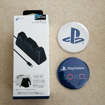 おまけあり　新品 [PS5周辺機器] CYBER充電スタンドW （DualSense Edge／DualSense用） [CY-P5CCS2Y-BK]_画像1