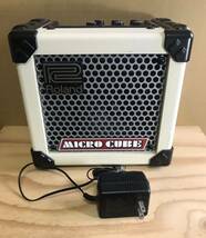 ローランド Roland マイクロキューブ MICRO CUBE ギターアンプ 　中古美品_画像2