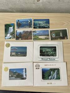  telephone card 10 sheets set sale tourist attraction night . scenery 
