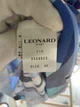 【No.271】LEONARD レオナール ワンピース 女性用 半袖 _画像4