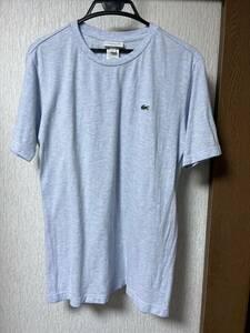 LACOSTE Tシャツ　淡い水色　サイズ3