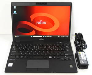 美品 ☆LIFEBOOK U9310/E Core i5-10310U 1.7(4.4)G/NVMe 256GB/13.3FHD 1920x1080/Wi-Fi 6/Bt/カメラ/顔/指紋/Office 2021/最新W11 ☆0455