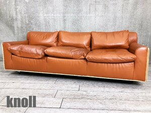 knoll/ノール■Helli/ヘリ■３人掛けソファ■Otto Zapf■総本革■バウハウス