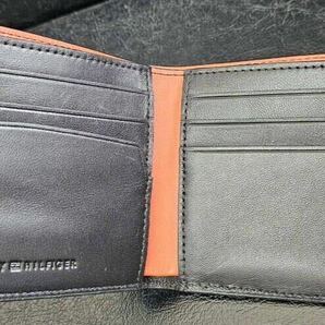 TOMMY HILFIGER × AMG トミーヒルフィガー ベンツ コラボ 財布 メンズ 二つ折り財布 黒 ブラックの画像6