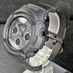 【1円～】CASIO カシオ G-SHOCK デジアナ AW-591BB 4778 メンズ腕時計 QZ ブラック 稼働品の画像3