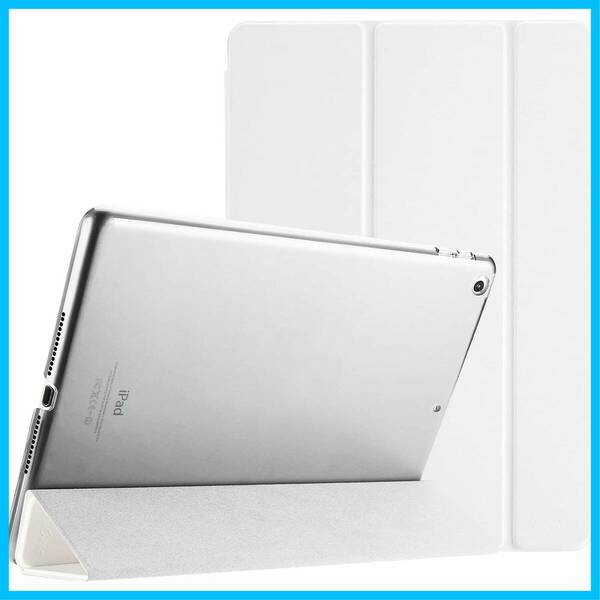 【在庫処分】ProCase iPad 9.7&#34;(旧型）ケース スマート 超スリム スタンド フォリオ保護ケース 半透明フロスト バ