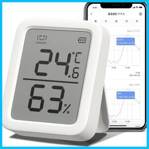 [ limited amount ] smartphone . temperature humidity control digital high precision switch boto compact large screen temperature - humidity alarm hygrometer face Mark 