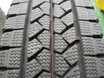 5) 6906b ブリヂストン ブリザック ＶＬ１ 195/80R15 107/105L LT ４本セット ハイエース キャラバン 等 2018年製_画像6