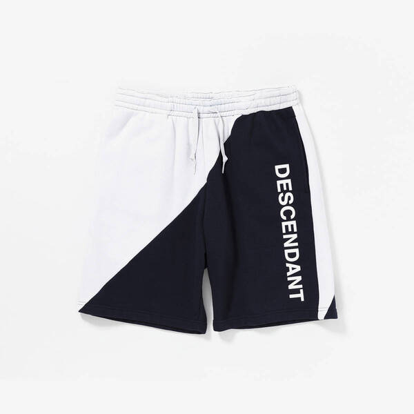 19ss DESCENDANT FIN PE SWEAT SHORTS BLACK 3*ディセンダント スウェット ショーツ パンツ ENNOY WTAPS TET