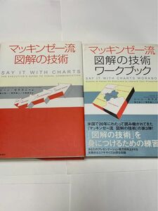 マッキンゼー流　図解の技術　図解の技術ワークブック　2冊セット