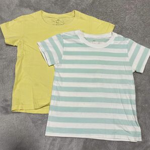 Tシャツ　無印　キッズ　子供　保育園　セット　半袖