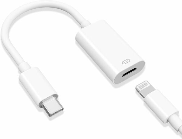 Lightning to USB C 変換アダプタ 高速転送 通話可能 変換コネクタ ライトニング to Type C ケーブル