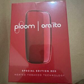 未登録 新品未開封 Ploom X ADVANCED プルームエックス アドバンスド スターターキット Ora Ito Red