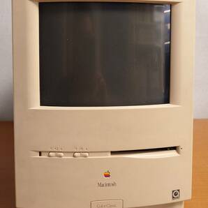 Apple Macintosh PowerColorClassic（カラクラ） PPC 603ev/180MHz 動作品【中古・難あり】の画像1