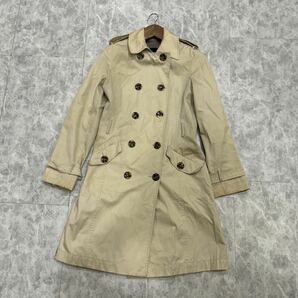 PP ■ 洗礼されたデザイン '高級感溢れる' Max Mara マックスマーラ WEEKEND コットン トレンチコート size36 レディース 婦人服 アウター の画像2