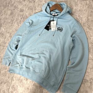 1円~ ＊ 未使用 '定価 34,100円' BALR. ボーラー OLAF STRAIGHT CREST HOODIE スウェット / プルオーバー パーカー XL メンズ フーディー