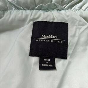 X ＊ 国内正規品 '高級感溢れる' MaxMara WEEKEND LINE マックスマーラ 中綿 ダウンベスト size40 レディース アウター 保温性抜群の画像5