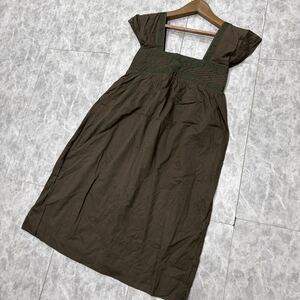 II ＊ 良品 国内正規品 '高級感溢れる' MaxMara WEEKEND LINE マックスマーラ 高品質 ノースリーブ ワンピース / ジャンパースカート 42