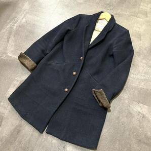 RRR☆ 極上!!HARRIS TWEED/ハリスツイード社製生地 SEVENDAYS=SUNDAY セブンデイズサンデイ チェスターコート size:L レディース アウターの画像1