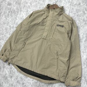 GG ＊ 古着 '希少 90's ビンテージ' CHAPS RALPH LAUREN チャップス ラルフローレン 高品質 ハーフジップ プルオーバー ジャケット M 