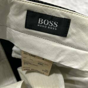 CC ■ 良品 ドイツ製 '高級感溢れる' BOSS HUGO BOSS ヒューゴボス HAKKINEN コーデュロイ ストレート パンツ 50 メンズ 紳士服 ボトムス の画像7