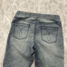 LL ＊ 履き心地抜群 '人気モデル' Calvin Klein Jeans カルバンクライン ジーンズ JEGGING ストレッチ素材 スキニー デニムパンツ size14_画像5