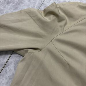 1円~ ＊ 国内正規品 '高級婦人服' BURBERRY バーバリー 裏地 ノバチェック 比翼 ステンカラーコート size38 レディース アウターの画像9