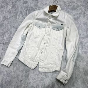 KK ■ 国内正規品 '洗礼されたデザイン' G-STAR RAW ジースターロウ 3301 コットン ジャケット / ブルゾン XS レディース 上着 アウター 