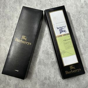 1円~ ＊ 新品 未使用 付属品完備 '高級感溢れる' Burberrys オールド バーバリー 伊製 TESTA テスタ社製 ワイシャツ生地 仕立て生地 WHITE