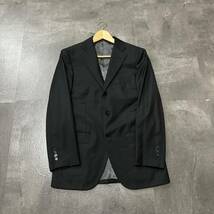 JJ ☆美品/ 近年モデル!! '日本製' BEAMS F ビームスエフ 上下 セットアップ WOOL100%生地 スーツ 紳士服 size:46 ジャケット & パンツ_画像2