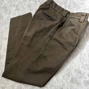 1円~ ＊ イタリア製 国内正規品 'ラグジュアリーウェア' BRUNELLO CUCINELLI ブルネロクチネリ LEISURE FIT スラックスパンツ 44 