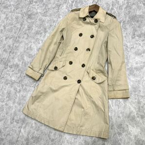 PP ■ 洗礼されたデザイン '高級感溢れる' Max Mara マックスマーラ WEEKEND コットン トレンチコート size36 レディース 婦人服 アウター の画像1