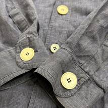 FF ■ イタリア製 '高級感溢れる' GIORGIO ARMANI ジョルジオアルマーニ 長袖 COTTON ボタンシャツ size15.5/40 紳士服 トップス 古着 _画像7