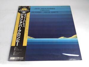 レコード　ジョン・アバークロンビー　タイムレス　LP　帯付き　John Abercrombie　Timeless