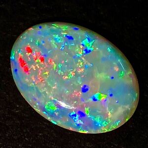 遊色効果!!(天然オパール3.249ct)a 約13.9×10.2mm ルース 裸石 宝石 ジュエリー jewelry opal s