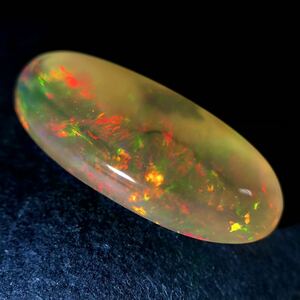 遊色効果!!(天然オパール3.806ct)a 約17.8×8.0mm ルース 裸石 宝石 ジュエリー jewelry opal i