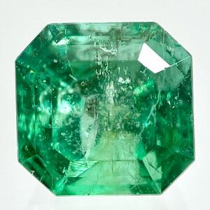 (天然エメラルド0.813ct)a 約5.3×5.2mm ルース 裸石 宝石 ジュエリー emerald ベリル beryl s