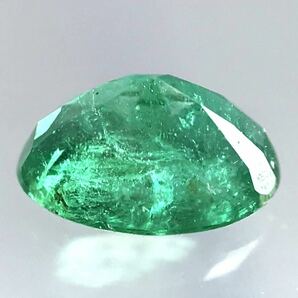 (天然エメラルド0.473ct)a約6.0×3.9mmソーティング付 ルース 裸石 宝石 ジュエリーjewerly emerald iの画像2