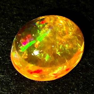 遊色効果!!(天然ファイアオパール1.818ct)a 約9.0×7.4mm ルース 裸石 宝石 ジュエリー fire jewelry opal s