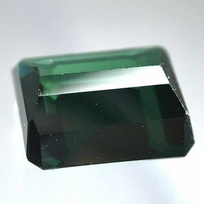 (天然グリーントルマリン2.914ct)a 約9.1×8.1mm ルース 裸石 tourmaline Green 宝石 ジュエリー ソーティング iの画像2